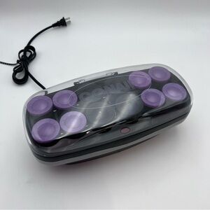 Conair Heat Waves Hot Rollers Curlers 12 Large Jumbo Rollers No Clips CHV14X